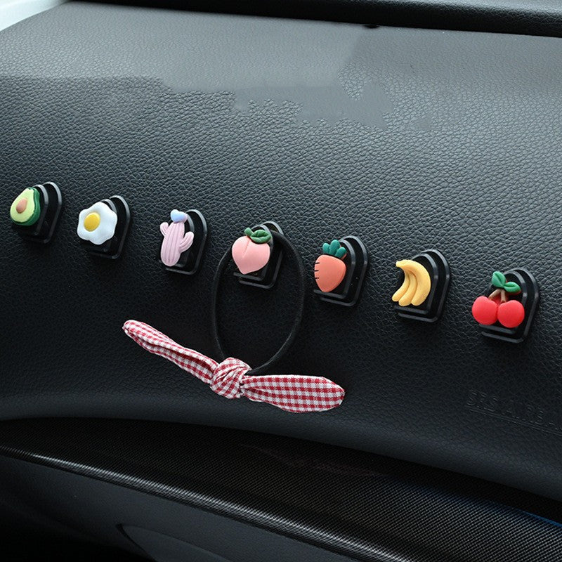 Mini Kawaii Car Hooks