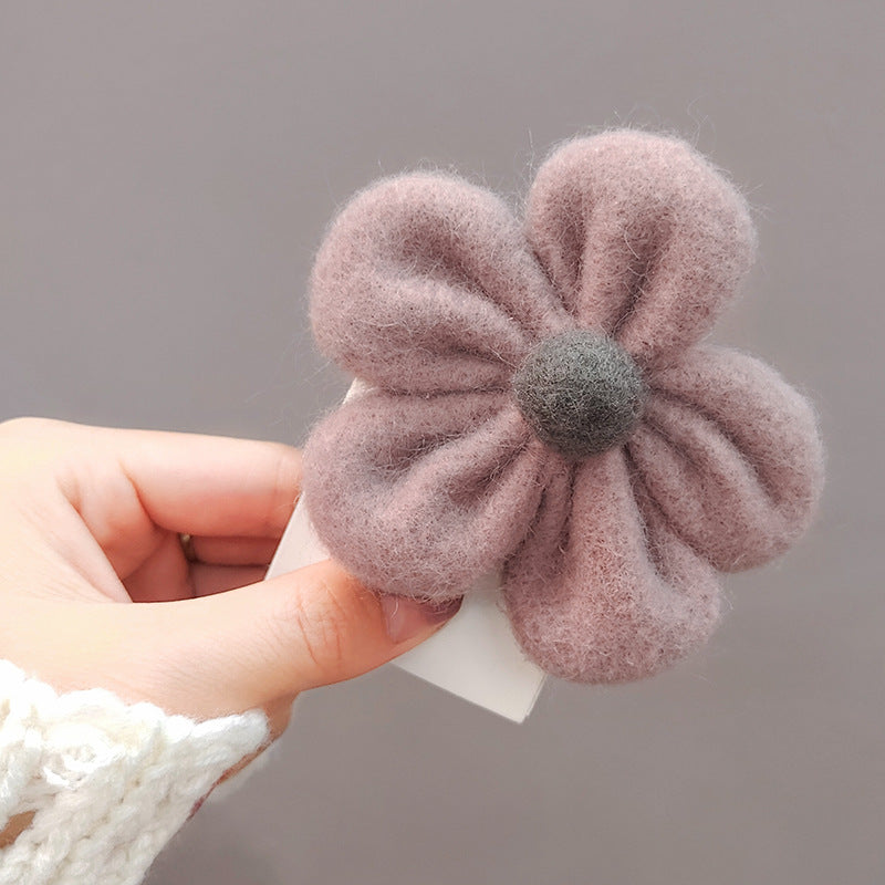 Daisy Plush Hair Tie