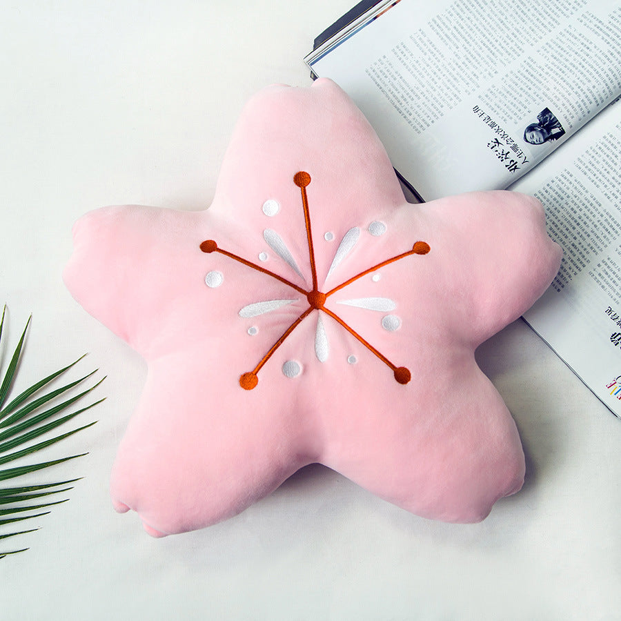 Cherry Blossoms Plush Cushion