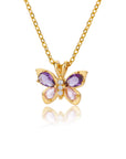 Crystal Butterfly Necklace