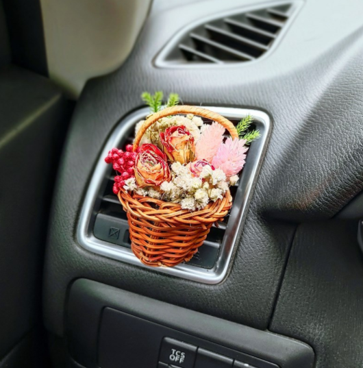 Flower Basket Car Fragrance Diffuser