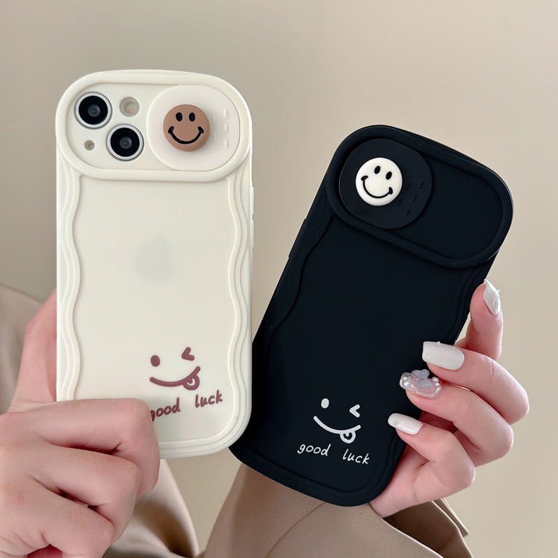 3D Smile Camera Lens Phone Case