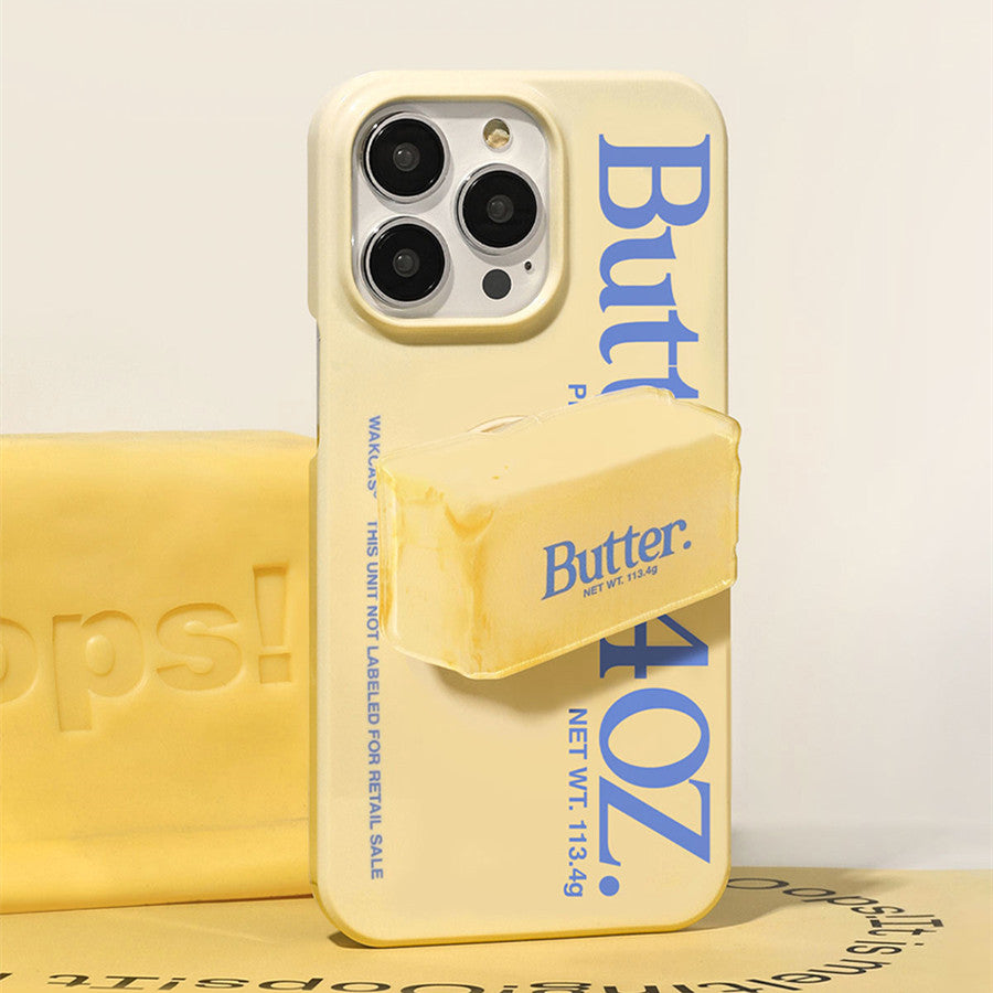 Butter Phone Case with Pop-Socket