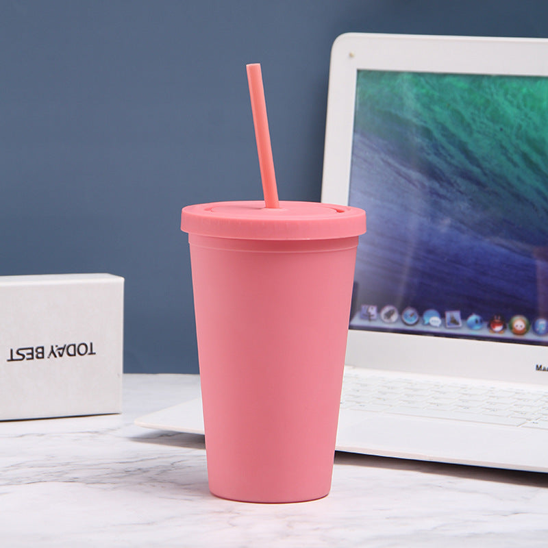 Candy Color Straw Cup