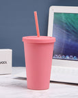 Candy Color Straw Cup