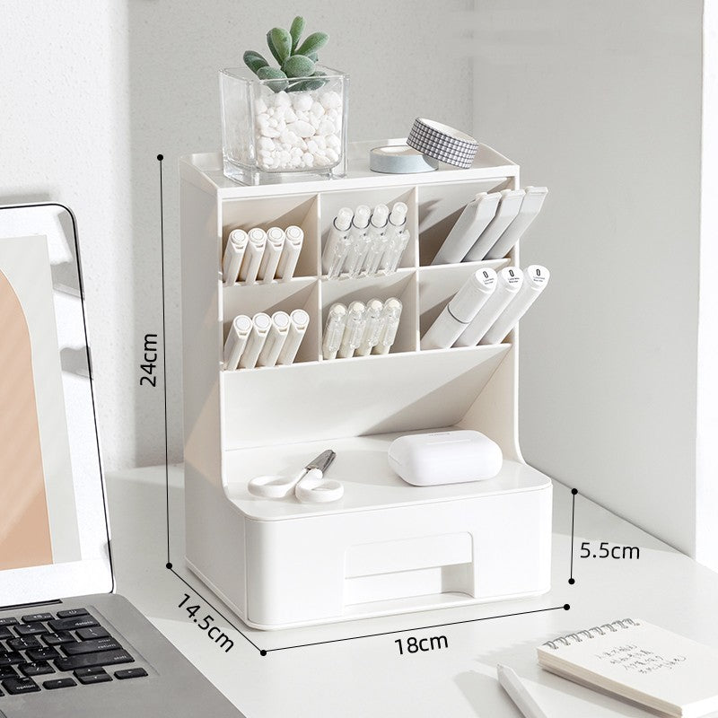 Pen Holder Desk Storage Box