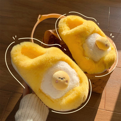 Sleeping Egg Slippers