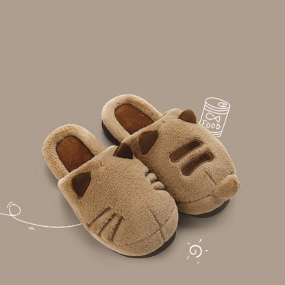 Fluufy Cute Cat Slippers