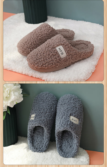 Plush Cotton Slippers