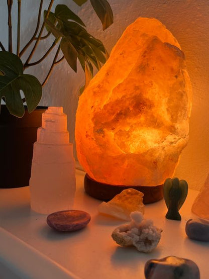 Crystal Salt Lamp