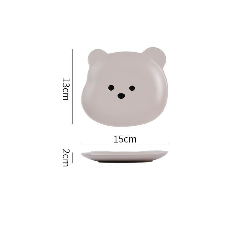 Bear Bowl and Plate