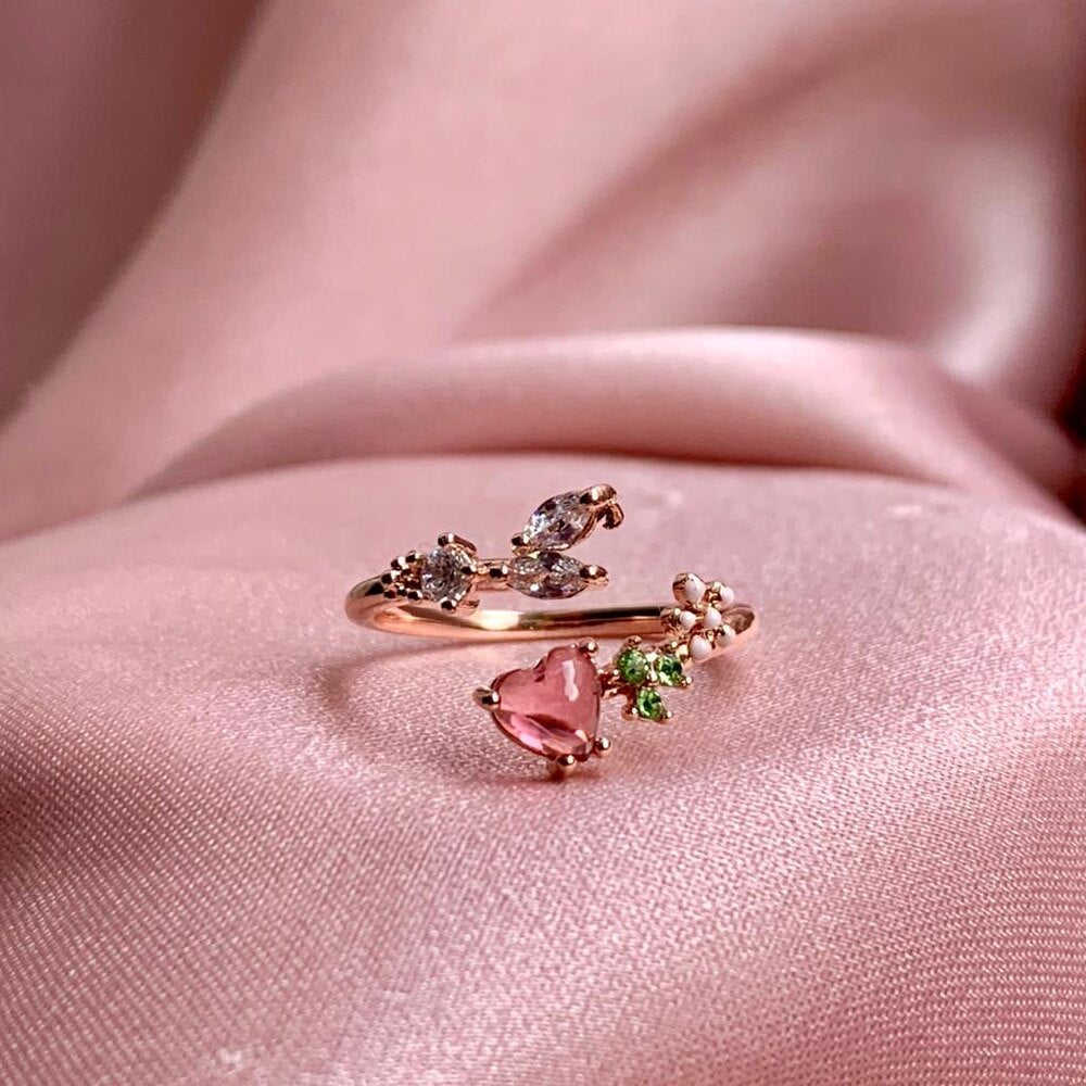 Flower Branch Ring