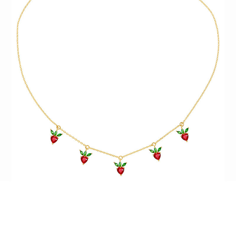 Tropical Fruit Clavicle Choker