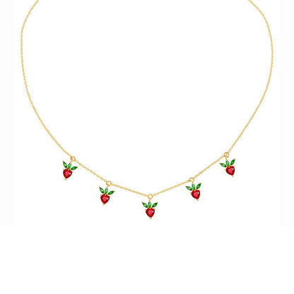 Tropical Fruit Clavicle Choker