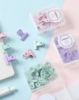 8Pcs Metal Clips Paper