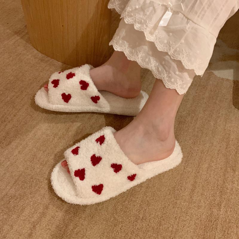 Hearts on Hearts Slippers