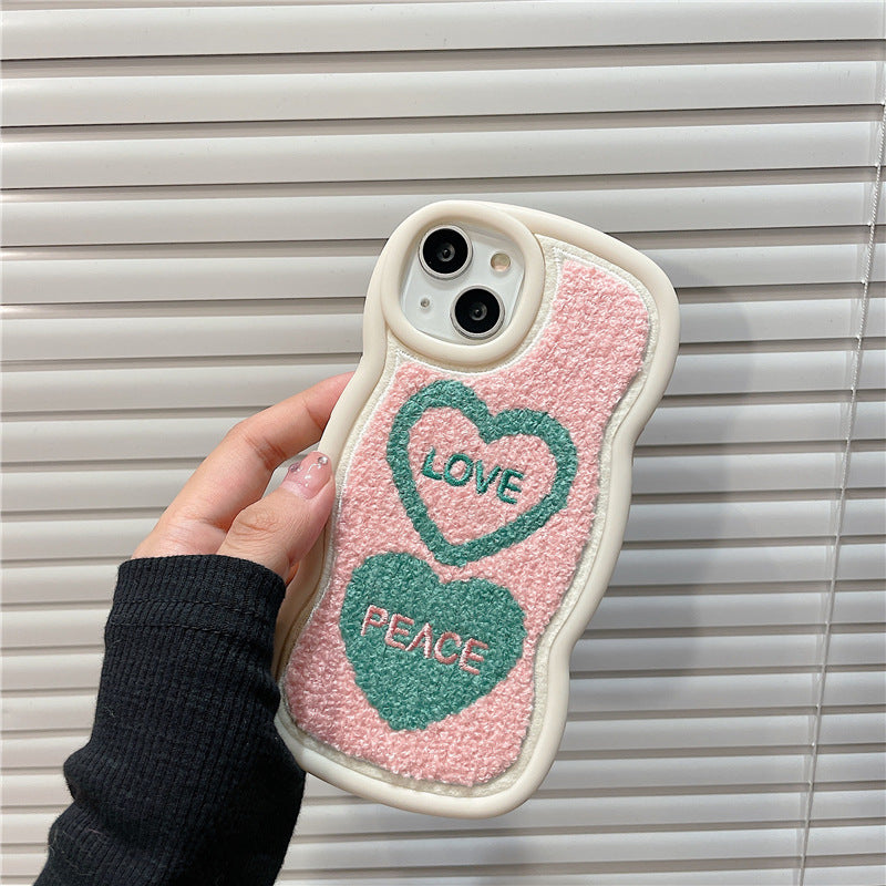 Small Tulip Embroidered Phone Case