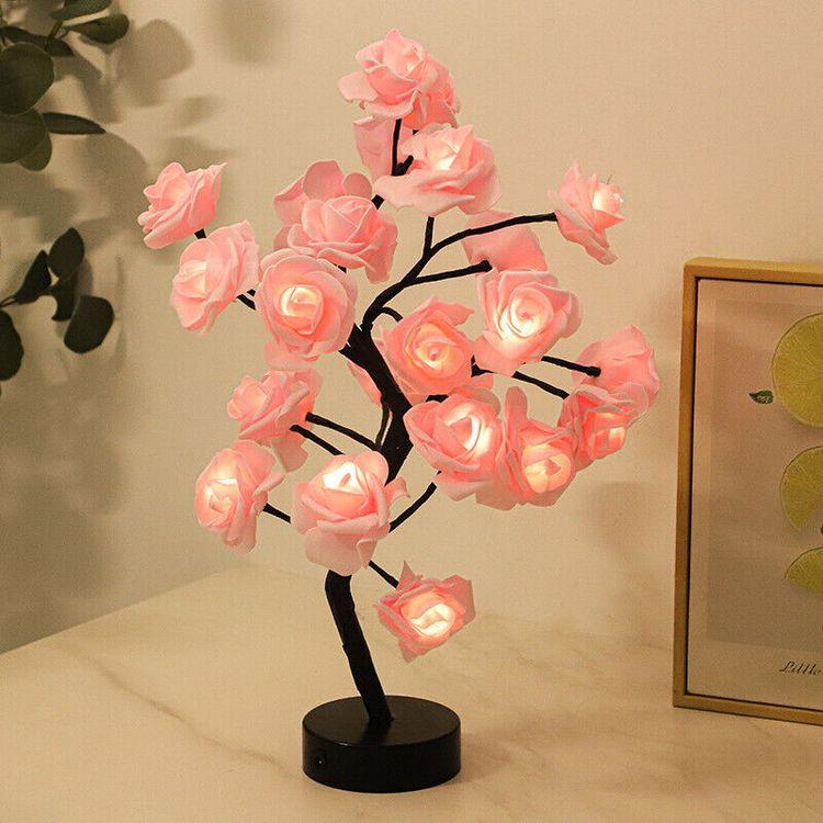 Rose Flower Tree Lamp