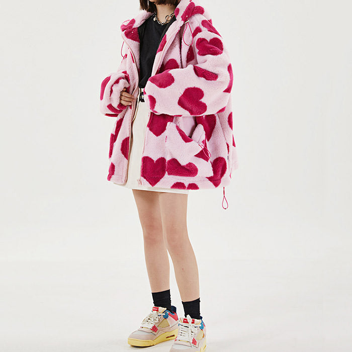 Plush Hearts Jacket