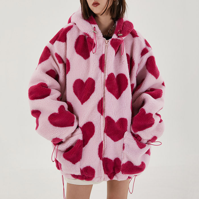 Plush Hearts Jacket