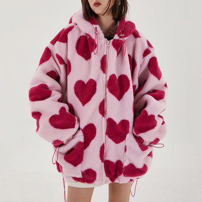 Plush Hearts Jacket