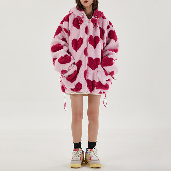 Plush Hearts Jacket