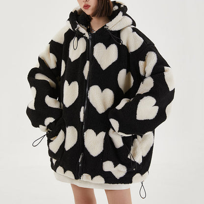 Plush Hearts Jacket