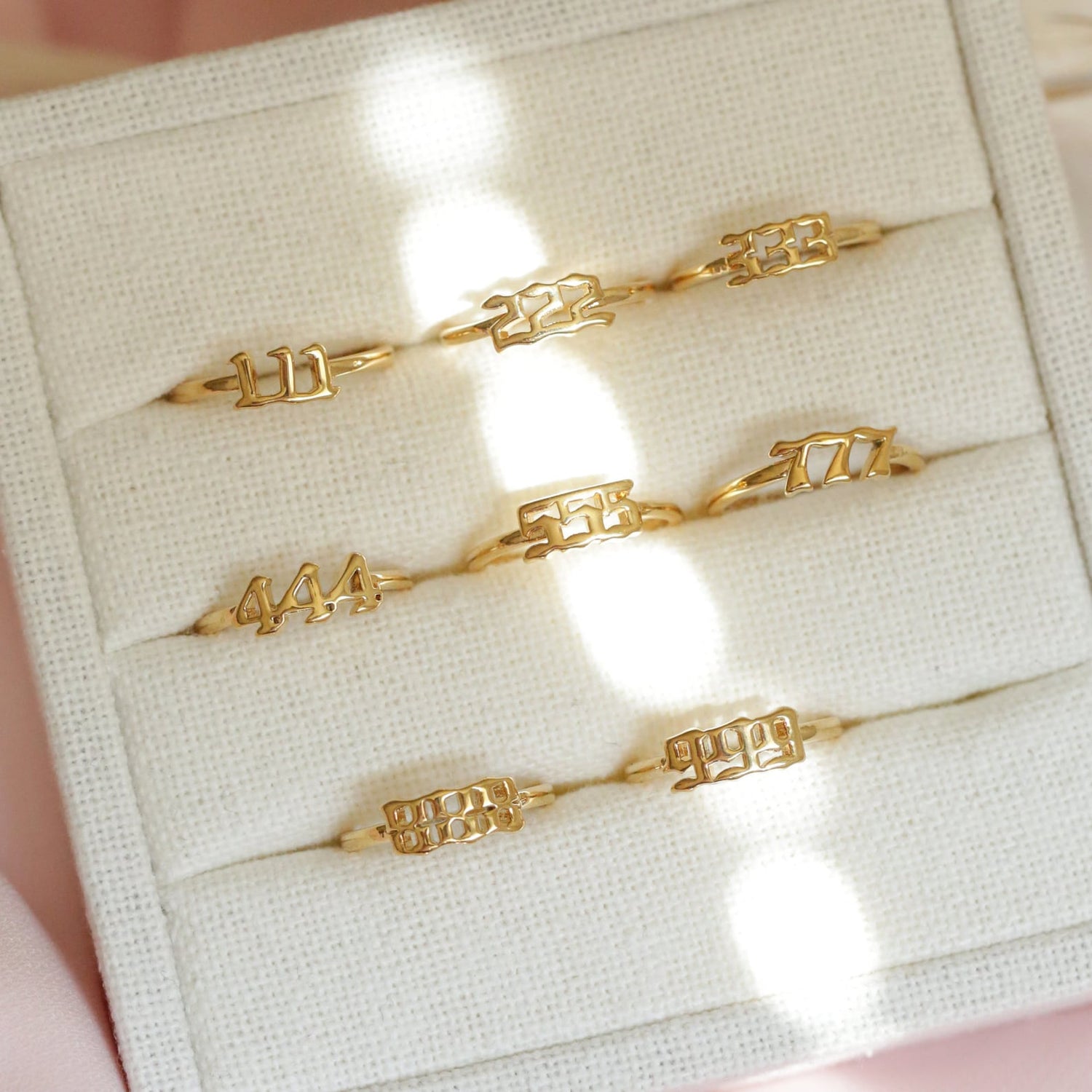 Angel Numbers Rings