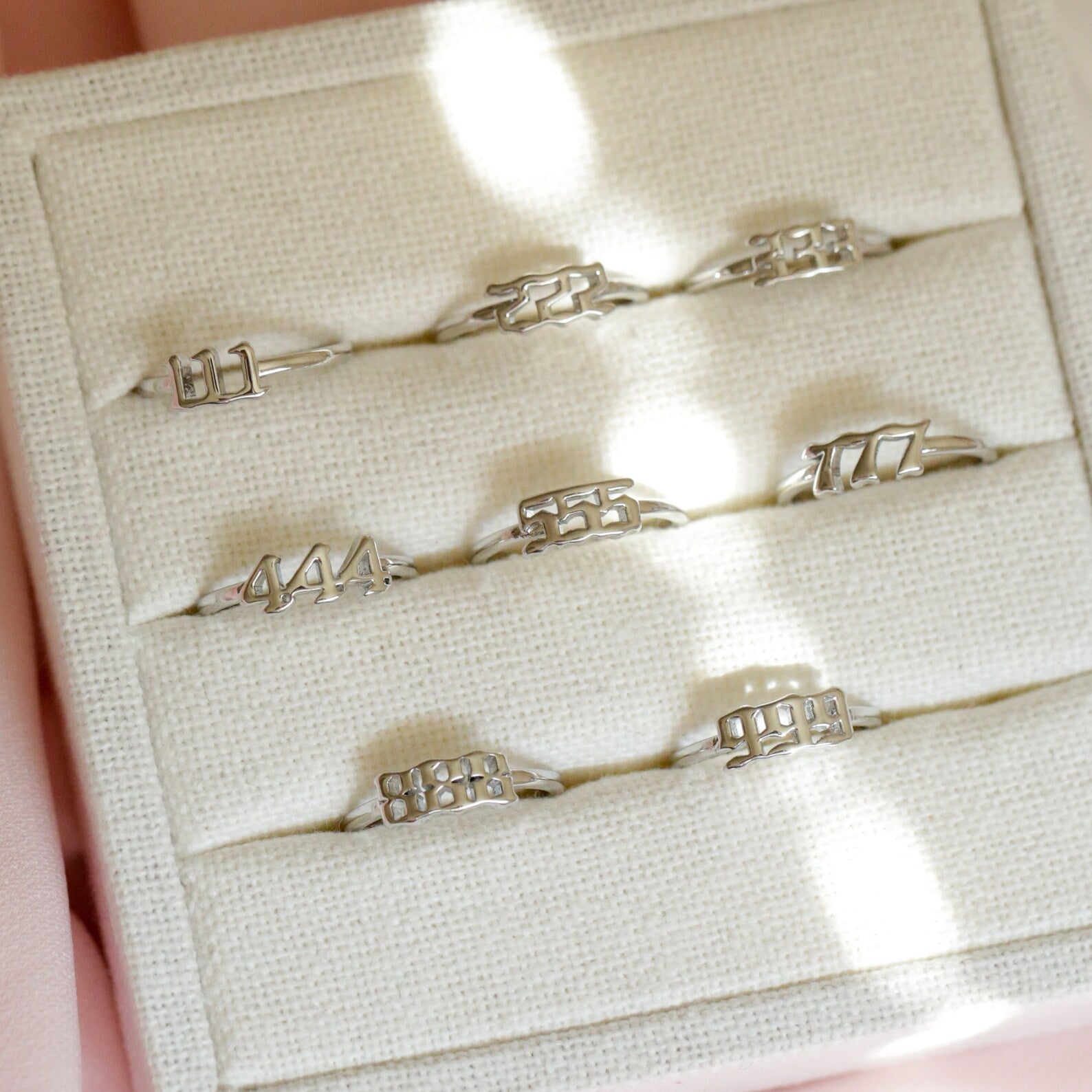 Angel Numbers Rings