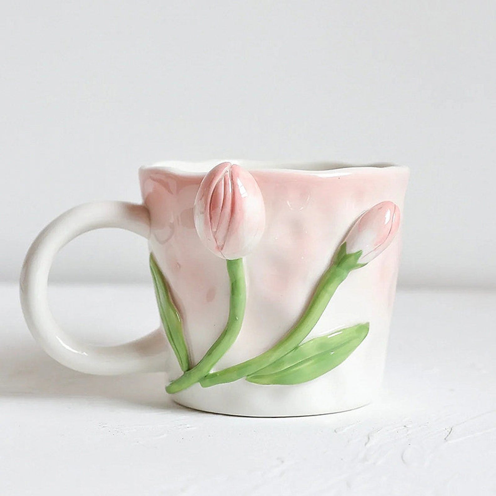 Floral Ceramic Mugs