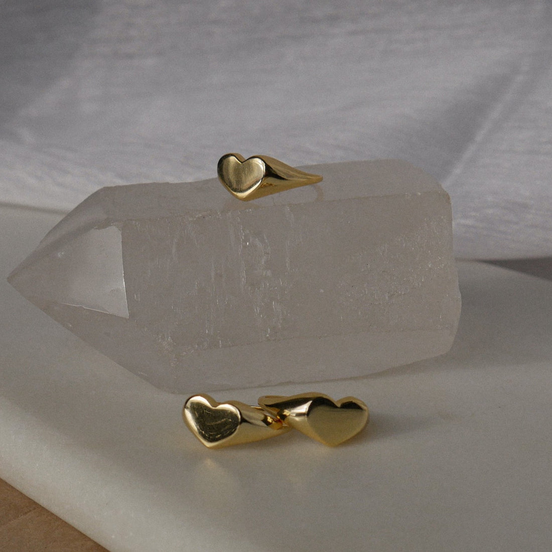 Retro Bold Heart Ring