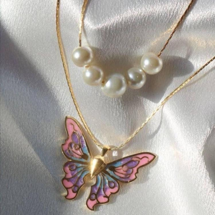 Butterfly Inspired Necklaces