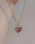 Dripping Heart Necklace