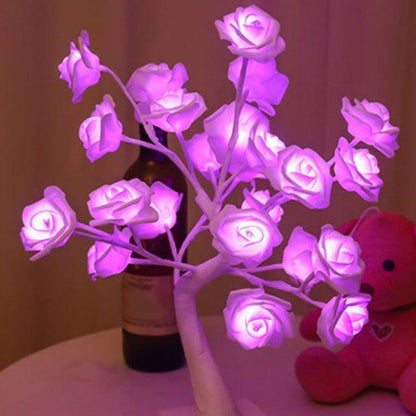 Rose Flower Tree Lamp