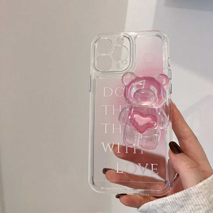 Gradient Bear Phone Case